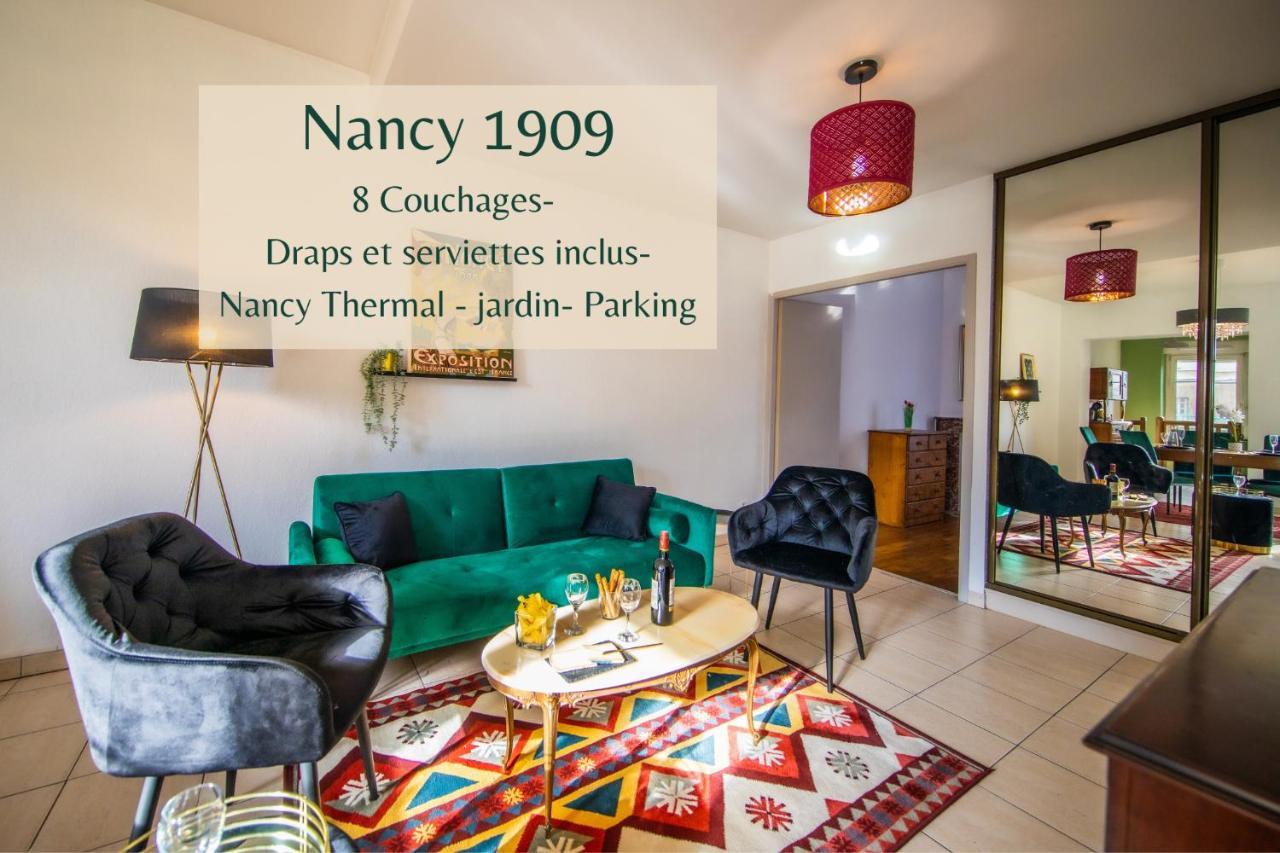 Nancy Thermal A 2 Min -Le 1909- 8 Pers- Parking Chez Julie Bagian luar foto