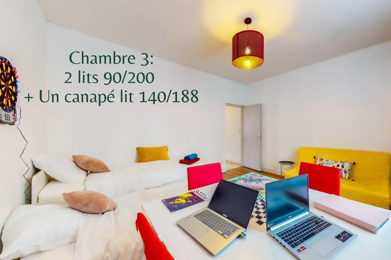 Nancy Thermal A 2 Min -Le 1909- 8 Pers- Parking Chez Julie Bagian luar foto