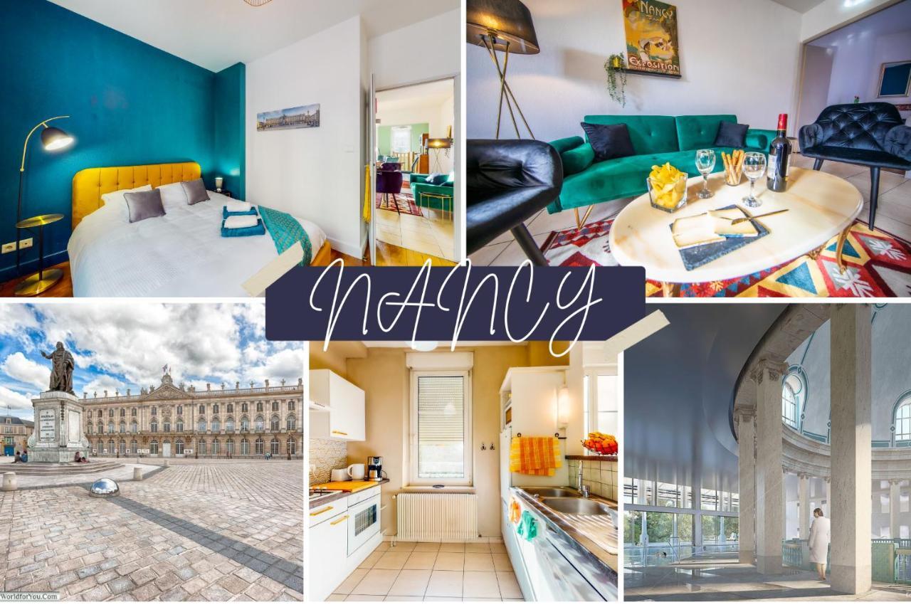 Nancy Thermal A 2 Min -Le 1909- 8 Pers- Parking Chez Julie Bagian luar foto